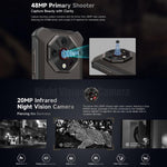 Ulefone Armor X16, 6GB+128GB, Night Vision, IP68/IP69K Rugged Phone, 6.56 inch Android 15 MediaTek Helio G91 Octa Core, Network: 4G, NFC, OTG, Armor X16, 6GB+128GB