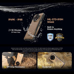 Ulefone Armor X16 Pro, 5GB+256GB, Night Vision, IP68/IP69K Rugged Phone, 6.56 inch Android 15 MediaTek Dimensity 6300 Octa Core, Network: 5G, NFC, OTG, Armor X16 Pro, 8GB+256GB
