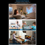 Unihertz Tank 4 Pro Projektor-Smartphone, robust, 18 GB + 1 TB, Nachtsicht, 6,73 Zoll, Android 13, Dimensity 8300 Octa-Core-Prozessor, Netzwerk: 5G, NFC, 18 GB + 1 TB