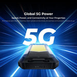 Oukitel WP100 Robustes Smartphone mit Laser-Entfernungsmesser, 12 GB + 512 GB, 200-MP-Kamera, Fingerabdrucksensor, 6,8 Zoll, Android 14, MediaTek Dimensity 7300 Octa-Core-Prozessor, NFC, OTG, Netzwerk: 5G, WP100