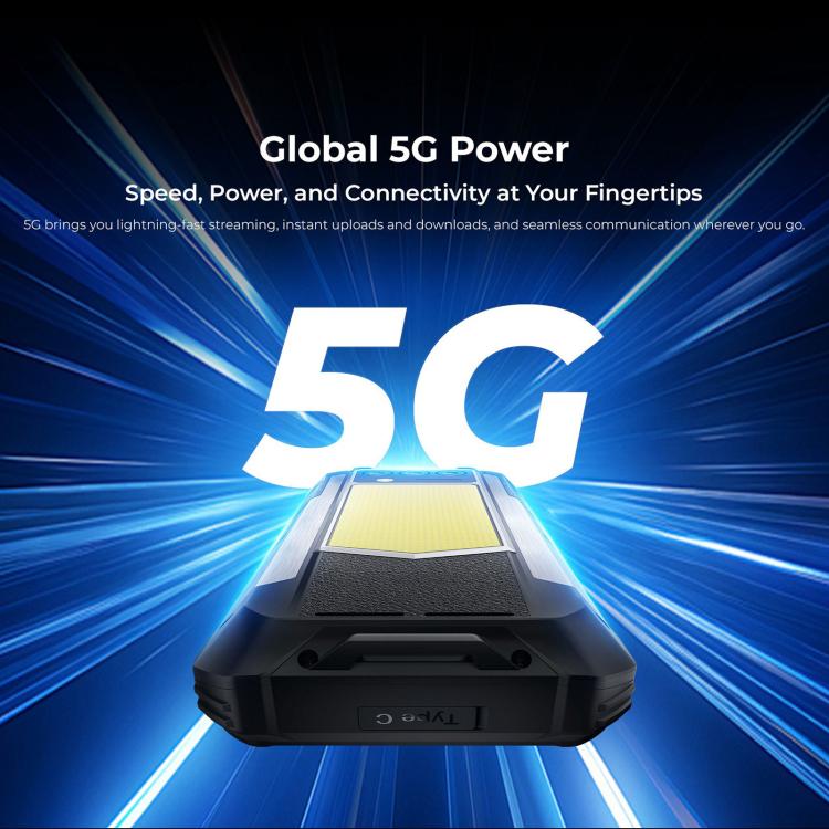 Oukitel WP100 Robustes Smartphone mit Laser-Entfernungsmesser, 12 GB + 512 GB, 200-MP-Kamera, Fingerabdrucksensor, 6,8 Zoll, Android 14, MediaTek Dimensity 7300 Octa-Core-Prozessor, NFC, OTG, Netzwerk: 5G, WP100