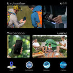 Oukitel WP56 Rugged Phone, 12 GB + 512 GB, 108-MP-Kamera, Fingerabdrucksensor, 6,8-Zoll-Display, Android 15, MTK Dimensity 7050 Octa-Core-Prozessor, NFC, OTG, 5G-Netzwerk