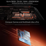 Oukitel WP56 Rugged Phone, 12 GB + 512 GB, 108-MP-Kamera, Fingerabdrucksensor, 6,8-Zoll-Display, Android 15, MTK Dimensity 7050 Octa-Core-Prozessor, NFC, OTG, 5G-Netzwerk