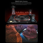 Oukitel WP56 Rugged Phone, 12 GB + 512 GB, 108-MP-Kamera, Fingerabdrucksensor, 6,8-Zoll-Display, Android 15, MTK Dimensity 7050 Octa-Core-Prozessor, NFC, OTG, 5G-Netzwerk