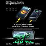 Ulefone Armor 33 Rugged Phone, 12GB+512GB, 6.95 inch Android 15 MediaTek Helio G100 Octa Core, Network: 4G, OTG, NFC, LED Light, Armor 33