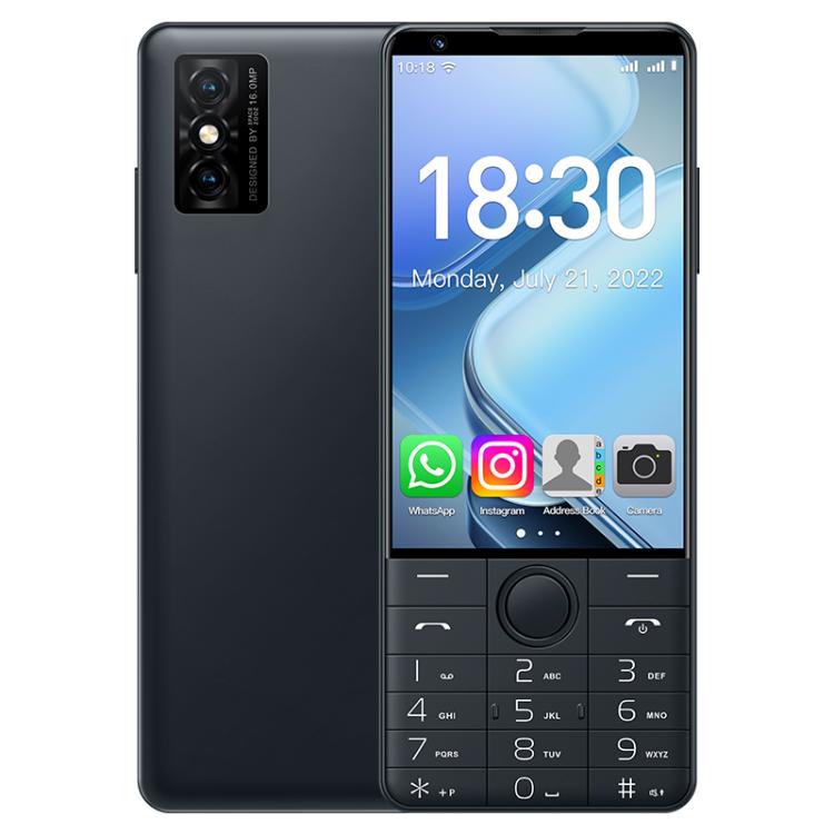 DOOV R70 Keypad Phone, 6GB+128GB, 4 inch Android 13 Mediatek MT6762 Octa Core, Network: 4G, Support Google Store, with Camera, With Camera