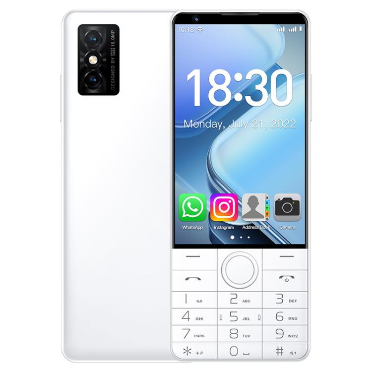 DOOV R70 Keypad Phone, 6GB+128GB, 4 inch Android 13 Mediatek MT6762 Octa Core, Network: 4G, Support Google Store, with Camera, With Camera
