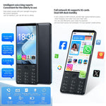 DOOV R70 Keypad Phone, 6GB+128GB, 4 inch Android 13 Mediatek MT6762 Octa Core, Network: 4G, Support Google Store, No Camera, No Camera