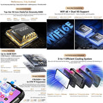 Blackview XPLORE 2, 12GB+256GB, 6.73 inch Android 15 Dimensity 8300 MT6897 Octa Core, Network: 5G, OTG, NFC, XPLORE 2, 12GB+256GB