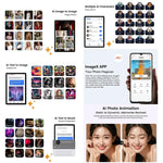 Blackview WAVE 9C, 4 GB + 64 GB, 6,56 Zoll, Android 15, Unisoc T603 SC9863A Octa-Core-Prozessor, Netzwerk: 4G, OTG, 4 GB + 64 GB