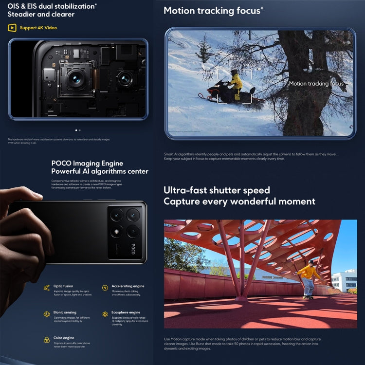 Xiaomi POCO X6 Pro Global, 12GB+512GB, In-screen Fingerprint, 6.67 inch Xiaomi HyperOS MediaTek Dimensity 8300-Ultra Octa Core 3.35GHz, NFC, Network: 5G