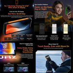 Blackview FORT 1, 4 GB + 128 GB, 6,56 Zoll, Android 15, Unisoc UMS9230E T615 Octa-Core-Prozessor, Netzwerk: 4G, OTG, NFC, 4 GB + 128 GB