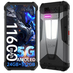 Unihertz 8849 Tank 4 Night Vision Projector Rugged Phone, 12GB+512GB, 6.78 inch Android 14 Dimensity 7300 MT6878 Octa Core, Network: 5G, NFC, Tank 4 12GB+512GB