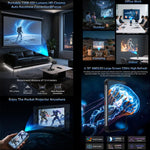 Unihertz 8849 Tank 4 Night Vision Projector Rugged Phone, 12GB+512GB, 6.78 inch Android 14 Dimensity 7300 MT6878 Octa Core, Network: 5G, NFC, Tank 4 12GB+512GB