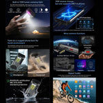 Unihertz 8849 Tank 4 Night Vision Projector Rugged Phone, 12GB+512GB, 6.78 inch Android 14 Dimensity 7300 MT6878 Octa Core, Network: 5G, NFC, Tank 4 12GB+512GB