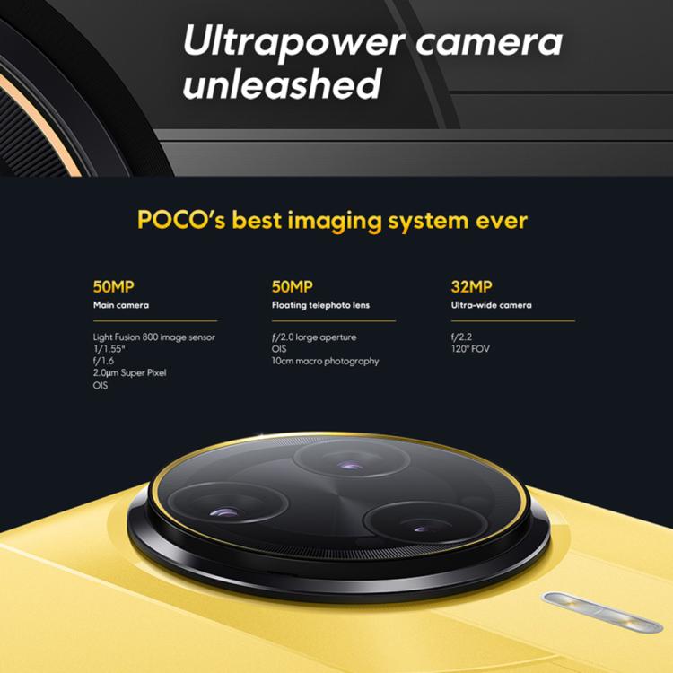Xiaomi POCO F7 Ultra Global, 12GB+256GB, In-screen Fingerprint, 6.67 inch Xiaomi HyperOS 2 Snapdragon 8 Elite Octa Core, NFC, Network: 5G, 12GB+256GB