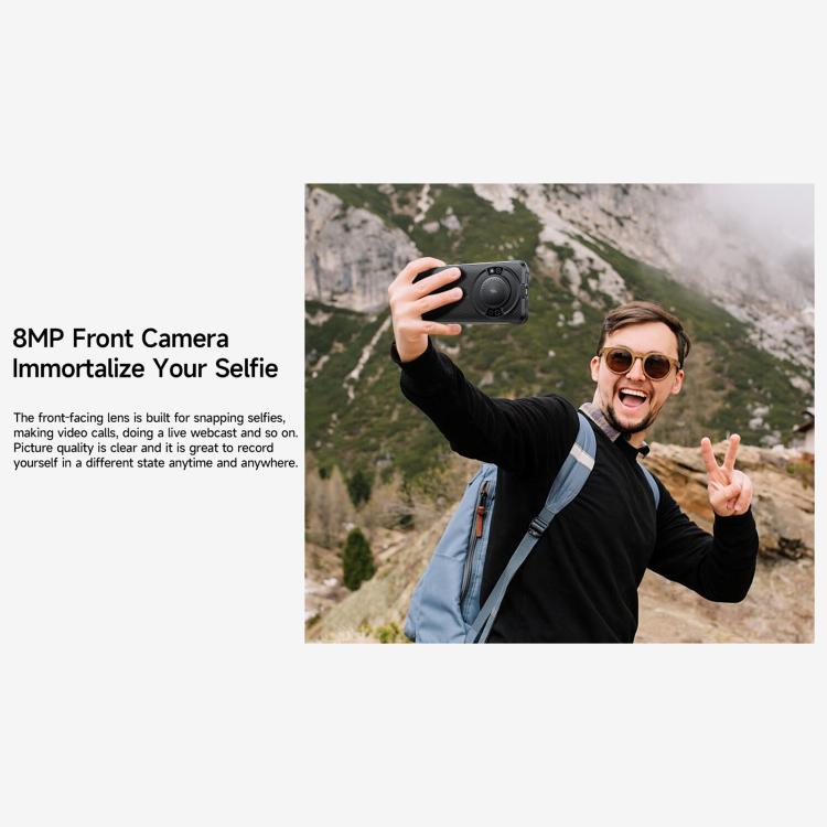 Ulefone RugKing, 8GB+256GB, IP68/IP69K Rugged Phone, 5.99 inch Android 15 Unisoc T7255 Octa Core, Network: 4G, NFC, OTG, RugKing