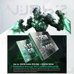 Oukitel WP62 Rugged Phone, 12GB+512GB, 108MP Camera, Fingerprint Identification, 6.6 inch Android 15 MediaTek Dimensity 7025 Octa Core, NFC, OTG, Network: 5G, 12GB+512GB