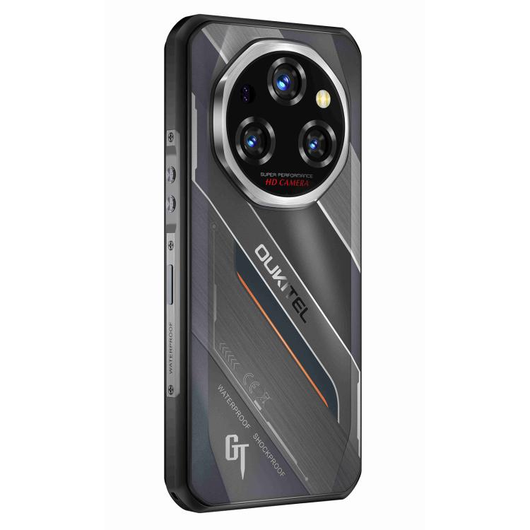 Oukitel WP62 Rugged Phone, 8GB+256GB, 108MP Camera, Fingerprint Identification, 6.6 inch Android 15 MediaTek Dimensity 7025 Octa Core, NFC, OTG, Network: 5G, 8GB+256GB