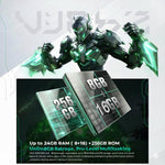 Oukitel WP62 Rugged Phone, 8GB+256GB, 108MP Camera, Fingerprint Identification, 6.6 inch Android 15 MediaTek Dimensity 7025 Octa Core, NFC, OTG, Network: 5G, 8GB+256GB