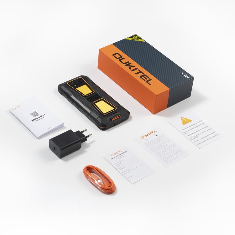 Oukitel WP58 Pro Rugged Phone, 8GB+512GB, Side Fingerprint Identification, 6.7 inch Android 15 UMS9621S Octa Core, NFC, OTG, Network: 5G, 8GB+512GB