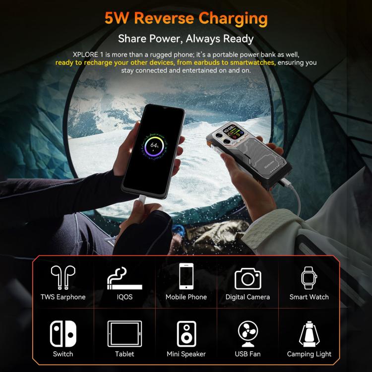 Blackview XPLORE 1, 12GB+256GB, 6.78 inch Android 15 Dimensity 7050 MT8791V/HZA Octa Core, Network: 5G, OTG, NFC, XPLORE 1 12GB+256GB