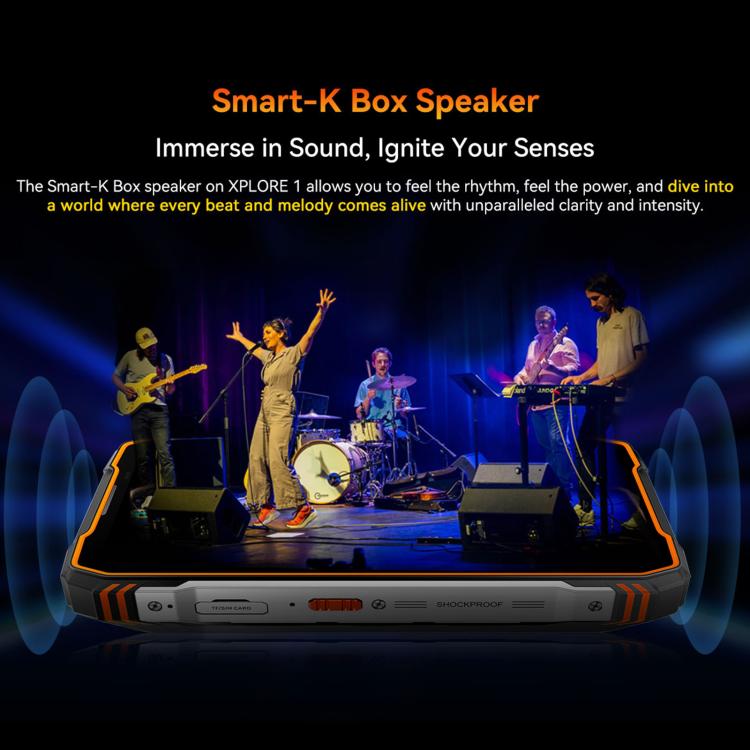 Blackview XPLORE 1, 12GB+256GB, 6.78 inch Android 15 Dimensity 7050 MT8791V/HZA Octa Core, Network: 5G, OTG, NFC, XPLORE 1 12GB+256GB