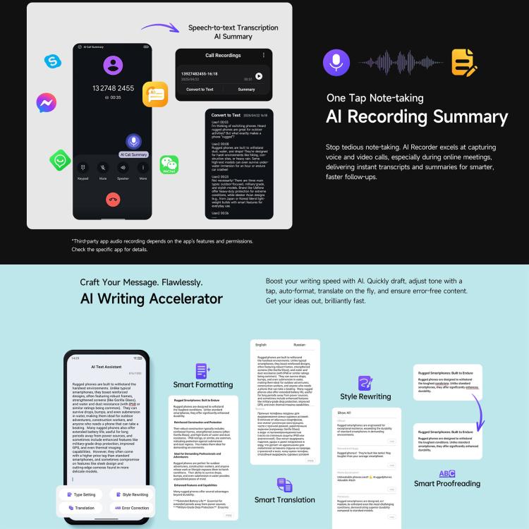 Ulefone Armor 34+, 16GB+512GB, Night Vision, IP68/IP69K Rugged Phone, 6.95 inch Android 15 MediaTek Dimensity 7400X Octa Core, Network: 5G, NFC, OTG, Armor 34+