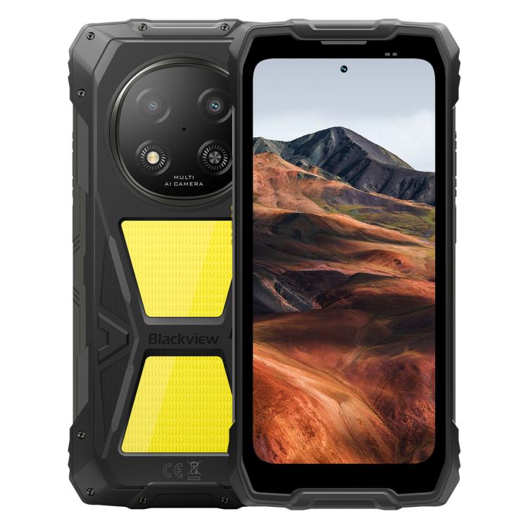 Blackview ROCK 2 Pro Robustes Telefon, 8GB+256GB, 6,67 Zoll Android 16 Unisoc UMS9620 T8100 Octa Core, Netzwerk: 5G, OTG, NFC