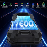 Unihertz 8849Tank X Projector Rugged Phone, 16GB+512GB, Side Fingerprint, Night Vision, 6.78 inch Android 15 MediaTek Dimensity 8200 Octa Core, Network: 5G, NFC, Tank X 16GB+512GB