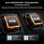 بلاك فيو WAVE 7C، 4 جيجابايت + 64 جيجابايت، شاشة 6.56 بوصة، أندرويد 16، Unisoc UMS312 Tiger T310 رباعي النواة، شبكة: 4G، OTG، 4 جيجابايت + 64 جيجابايت