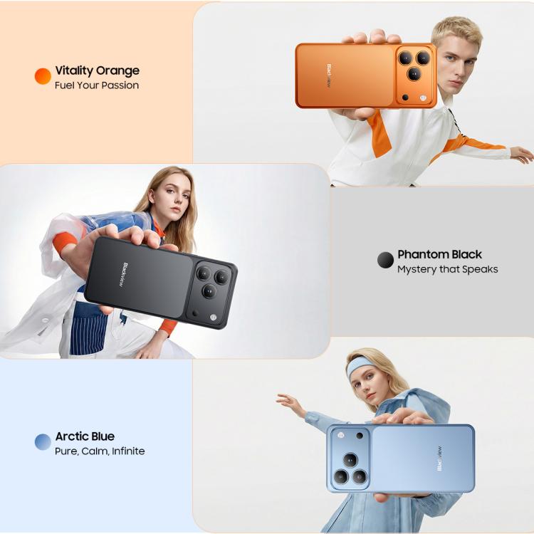 بلاك فيو WAVE 7C، 4 جيجابايت + 128 جيجابايت، شاشة 6.56 بوصة، أندرويد 16، Unisoc UMS312 Tiger T310 رباعي النواة، شبكة: 4G، OTG، 4 جيجابايت + 128 جيجابايت