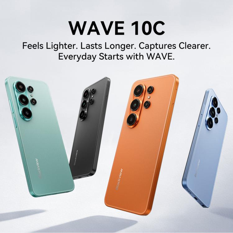 Blackview WAVE 10C, 4GB+128GB, 6.88 inch Android 16 Unisoc UMS312 / T310 Octa Core, Network: 4G, OTG, WAVE 10C, 4GB+128GB