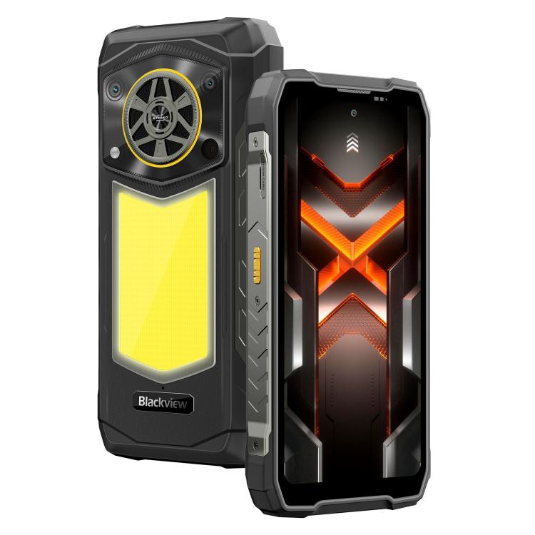 Blackview ROCK 5 Rugged Phone, 12GB+256GB, 6.67 inch Android 16 Helio G100 MT8781 Octa Core, Network: 5G, OTG, NFC, 12GB+256GB