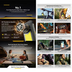 Blackview ROCK 5 Rugged Phone, 12GB+256GB, 6.67 inch Android 16 Helio G100 MT8781 Octa Core, Network: 5G, OTG, NFC, 12GB+256GB