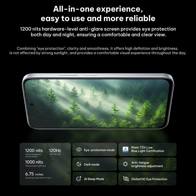 فيفو Y500i، 8GB+512GB، بصمة جانبية، شاشة 6.75 بوصة أندرويد 16 OriginOS 6 سنابدراجون 4 الجيل ثماني النواة، OTG، NFC، شبكة: 5G، 8GB+512GB