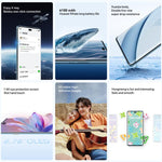 HUAWEI Enjoy 70X Vitality Edition, Fingerabdrucksensor im Display, 6,78 Zoll HarmonyOS 4.2 Octa-Core-Prozessor, OTG-Unterstützung, Google Play wird nicht unterstützt, 8 GB RAM + 128 GB Speicher