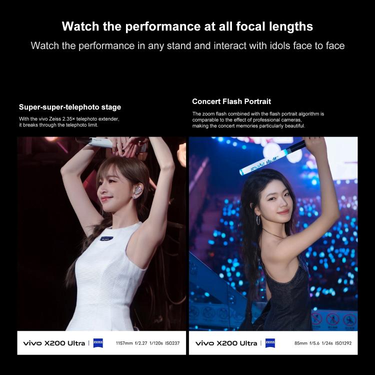 vivo X200 Ultra, 12GB+256GB, Face ID / 3D Ultrasonic Fingerprint, 6.82 inch OriginOS 5 / Android 15 Snapdragon 8 Elite Octa Core, OTG, NFC, Network: 5G, Support Google Play, 12GB+256GB