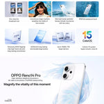 OPPO Reno14 Pro KI-Smartphone, 16 GB + 1 TB, Fingerabdrucksensor im Display, 6,83 Zoll ColorOS 15.0, Dimensity 8450 Octa-Core-Prozessor, NFC, OTG, Netzwerk: 5G, 16 GB + 1 TB