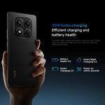 Xiaomi Redmi Note 14 Pro 4G Global, 12 GB + 256 GB, Fingerabdrucksensor im Display, 6,67 Zoll Xiaomi HyperOS, Helio G100-Ultra Octa-Core-Prozessor, NFC, Netzwerk: 4G, Note 14 Pro 4G, 12 GB + 256 GB (Schwarz)