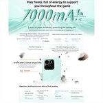 Honor Play10T, 12 GB + 256 GB, seitlicher Fingerabdrucksensor, 6,8 Zoll, Android 15, Magic OS 9.0, Snapdragon 6s Gen 3 Octa-Core-Prozessor, Netzwerk: 5G, 12 GB + 256 GB