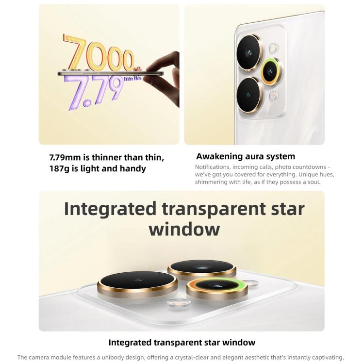 Realme 15 Pro, 12 GB + 256 GB, 6,8 Zoll, Realme UI 6.0, Android 15, Snapdragon 7. Generation Octa-Core, NFC, Netzwerk: 5G, 12 GB + 256 GB