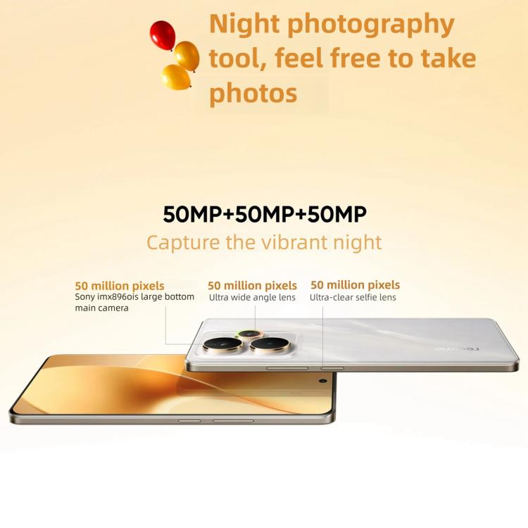 Realme 15 Pro, 16 GB + 512 GB, 6,8 Zoll, Realme UI 6.0, Android 15, Snapdragon 7. Generation 4 Octa-Core-Prozessor, NFC, Netzwerk: 5G, 16 GB + 512 GB