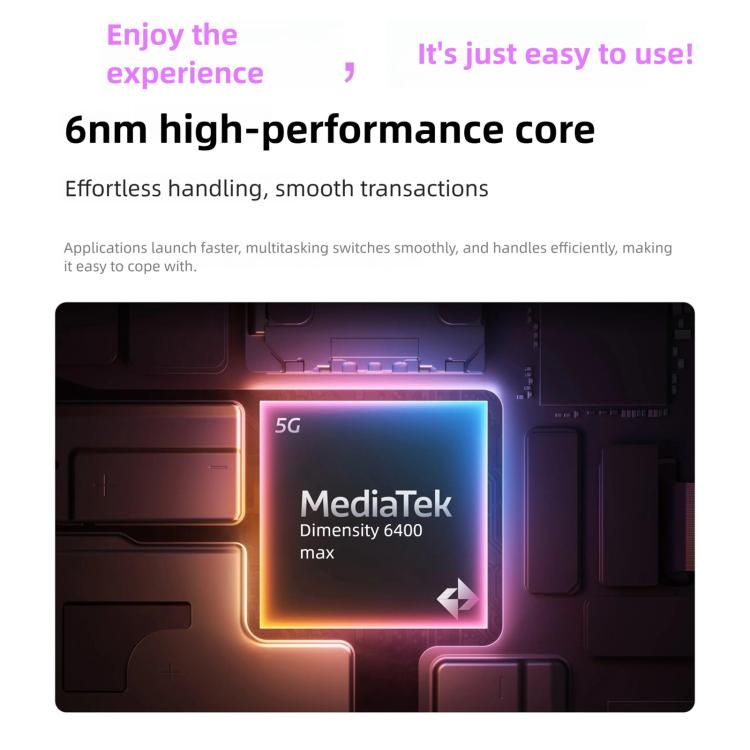 Realme 15T, 8GB+128GB, Screen Fingerprint Identification, 6.57 inch Realme UI 6.0 Android 15 MediaTek Dimensity 6400 Max Octa Core, NFC, Network: 5G, 8GB+128GB