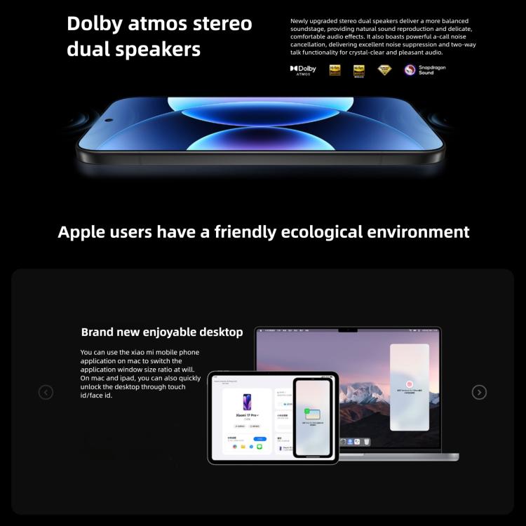 Xiaomi 17 Pro Max, 16GB+1TB, 3D Ultrasonic Fingerprint, 6.9 inch + 2.9 inch Xiaomi HyperOS 3 Snapdragon 8 Elite Gen 5 Octa Core, NFC, Network: 5G, 16GB+1TB