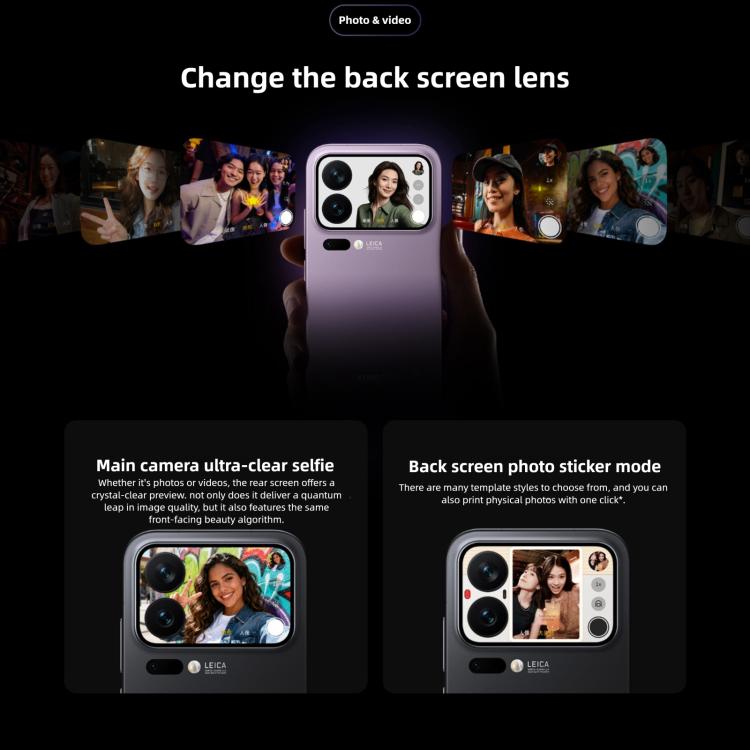 Xiaomi 17 Pro Max, 16GB+512GB, 3D Ultrasonic Fingerprint, 6.9 inch + 2.9 inch Xiaomi HyperOS 3 Snapdragon 8 Elite Gen 5 Octa Core, NFC, Network: 5G, 16GB+512GB