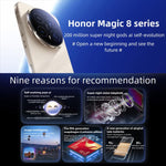 Honor Magic8, 16GB+1TB, Screen Fingerprint, 6.58 inch MagicOS 10.0 / Android 16 Snapdragon 8 Elite Gen 5th Octa Core, Network: 5G, NFC, OTG, 16GB+1TB