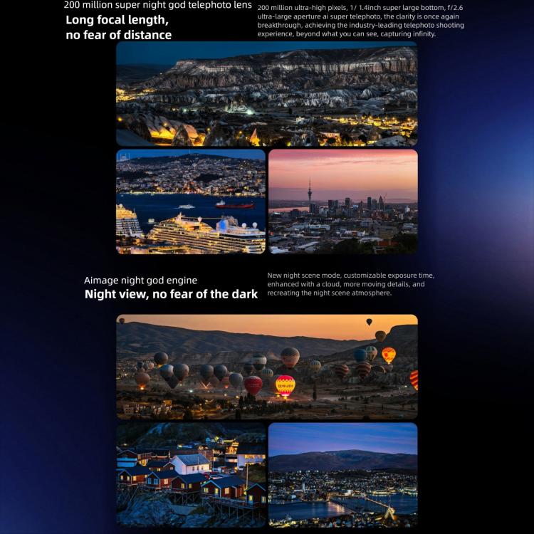 Honor Magic8 Pro, 12GB+256GB, Screen Fingerprint, 6.71 inch MagicOS 10.0 / Android 16 Snapdragon 8 Elite Gen 5 Octa Core, Network: 5G, NFC, OTG, 12GB+256GB