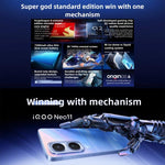 هاتف vivo iQOO Neo11، 12GB+512GB، التعرف على الوجه / بصمة الشاشة، شاشة 6.82 بوصة أندرويد 16 OriginOS 6 معالج Snapdragon 8 Elite ثماني النواة، OTG، NFC، شبكة: 5G، iQOO Neo11، 12GB+512GB