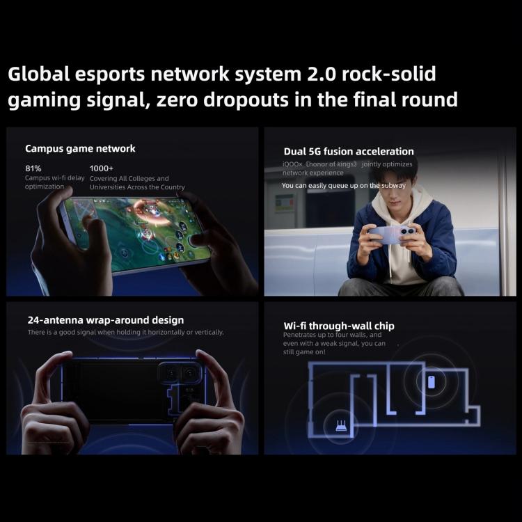 vivo iQOO Neo11, 12GB+512GB, Face ID / Screen Fingerprint Identification, 6.82 inch Android 16 OriginOS 6 Snapdragon 8 Elite Octa Core, OTG, NFC, Network: 5G, iQOO Neo11, 12GB+512GB